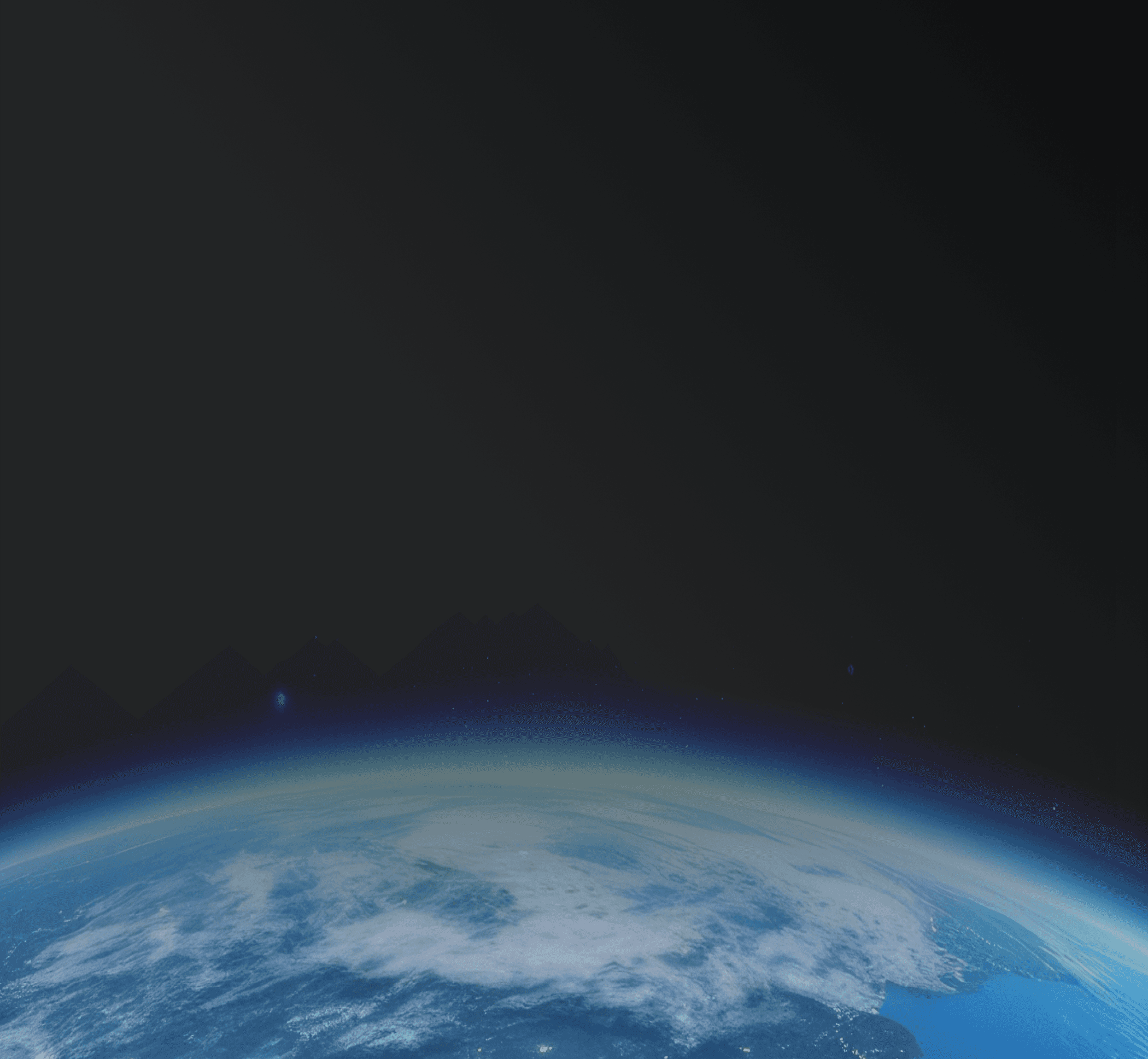 Earth from orbit